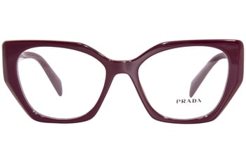 Prada PR-18WV 1AB1O1 Eyeglasses Women's Black Full Rim Oval