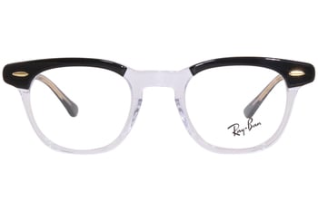 Ray Ban Hawkeye RB5398 8110 Eyeglasses Blue On Transparent Ray Ban Hawkeye RB5398 8110 Eyeglasses Blue On Transparent