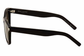Saint Laurent SL51 002 Sunglasses Men's Black/Smoke Grey