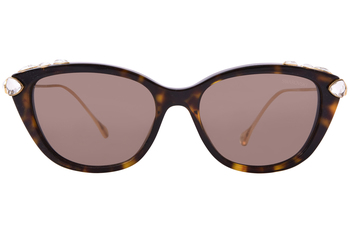 サングラス SWAROVSKI Woman Sunglasses Brown 0SK6015D 100273 Swarovski SK 6025 100273 Havana Women's Sunglasses