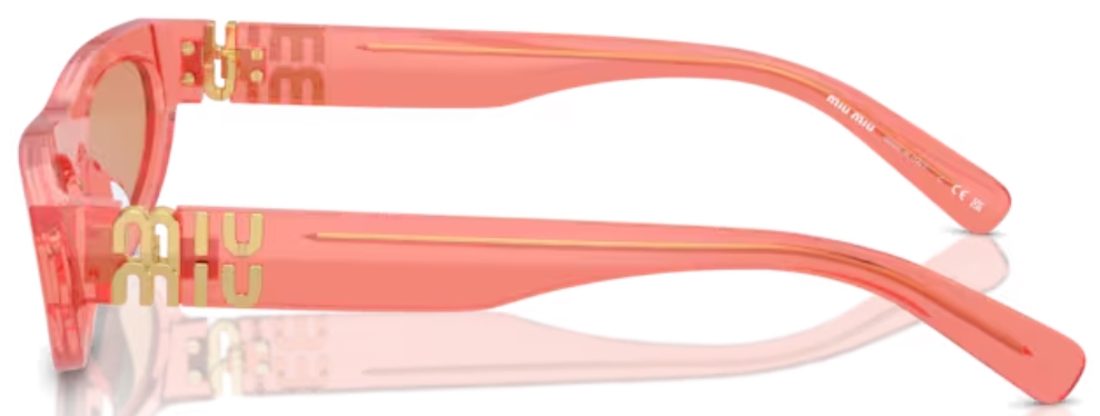 ラオラクルミューミューネッグ Miu Miu MU 01YSF 14L09Z Sunglasses Women's Havana Honey/Dark