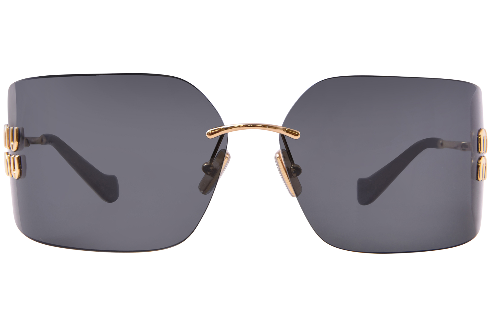 Miu Miu MU 54YS Sunglasses Women's Wrap Style | EyeSpecs.com