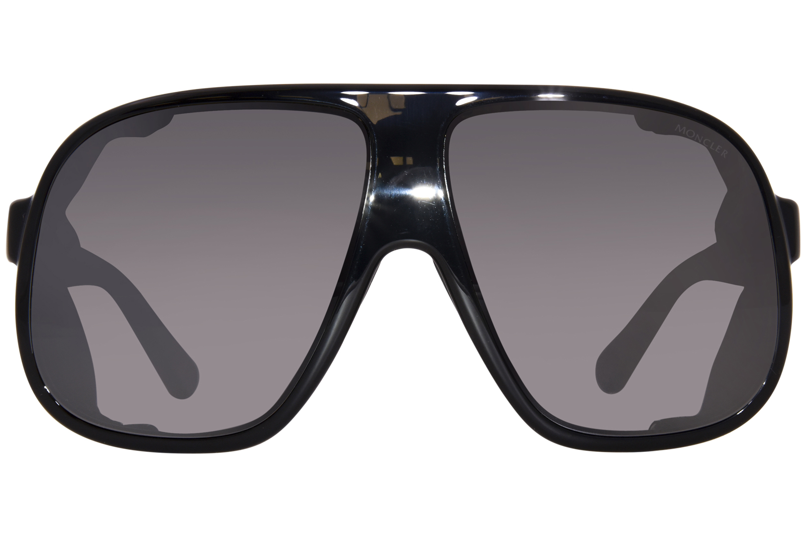 Moncler Diffractor ML0206 05C Sunglasses Black/Smoke Mirror