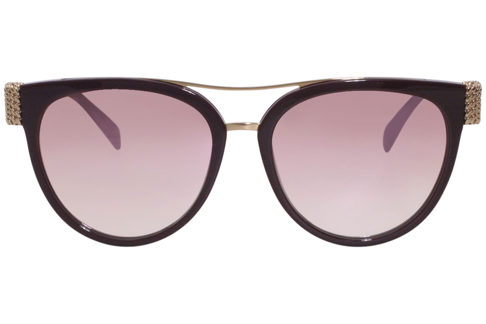 MOSCHINO サングラス MOS045FS-HKZ35-54 Purple/ GOLD UVカット Moschino MOS023/S 0T7VQ Sunglasses Women's Plum-Gold/Purple
