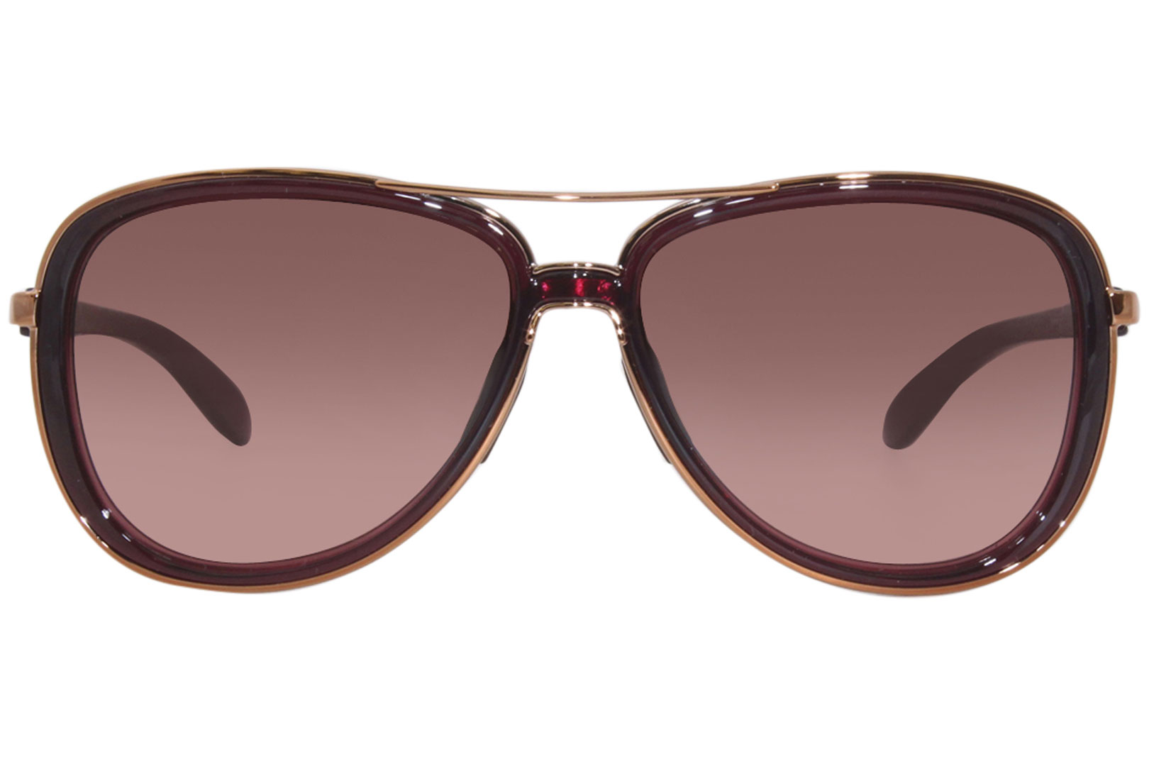 Oakley Sunglasses Split-Time OO4129-02 Crystal Raspberry/G40 Black Gradient  58m 