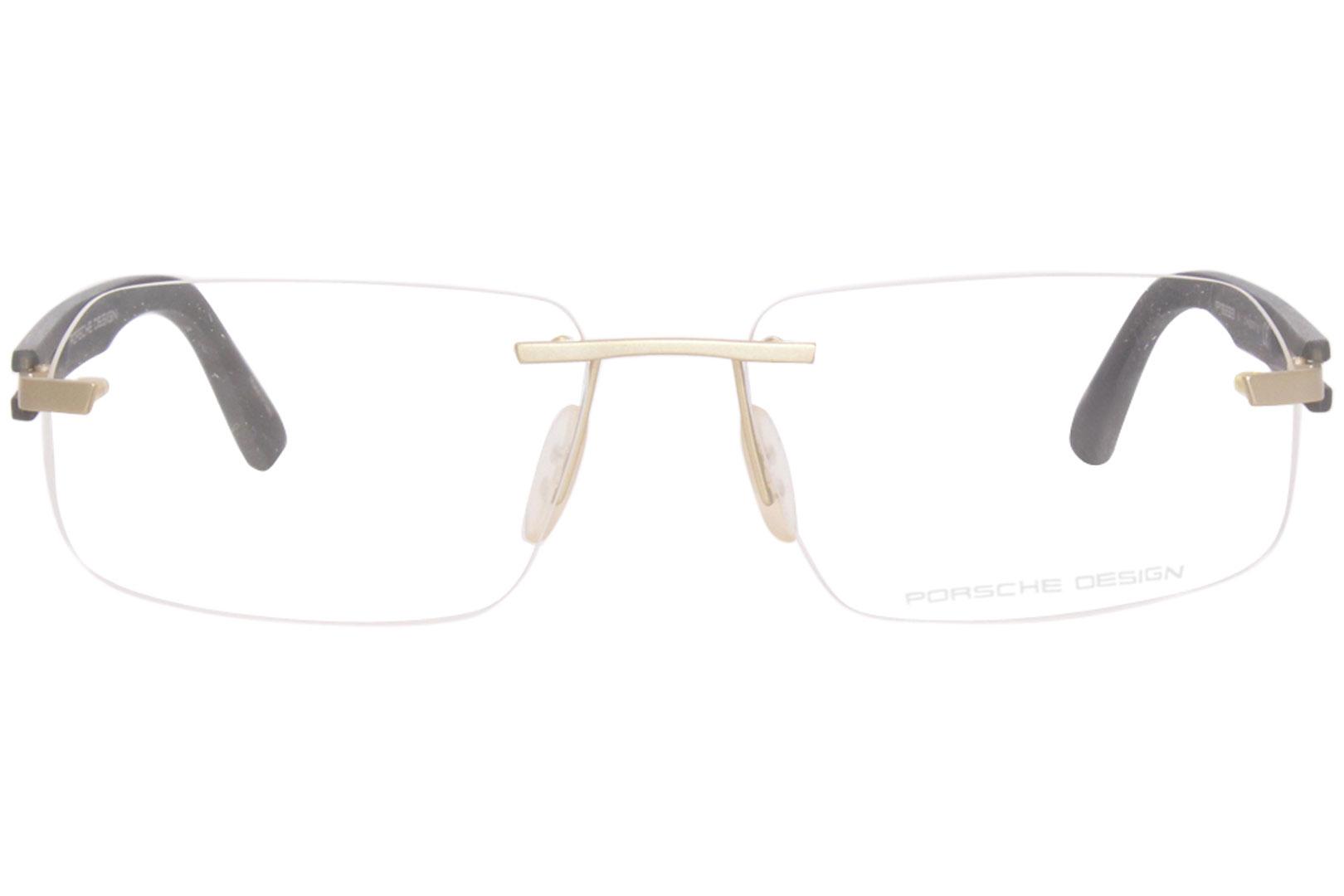 Porsche Design Men's Eyeglasses P'8233 P8233 Rimless Optical Frame ...