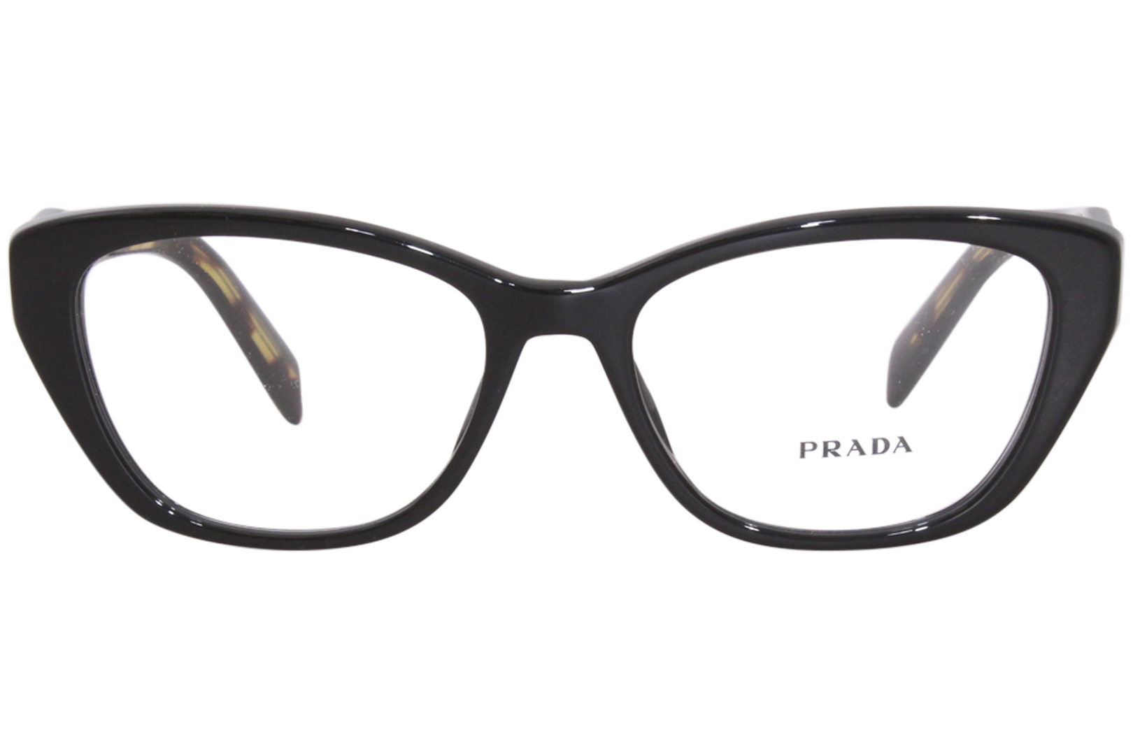 Prada PR 19WV Eyeglasses Women's Full Rim Cat Eye | EyeSpecs.com