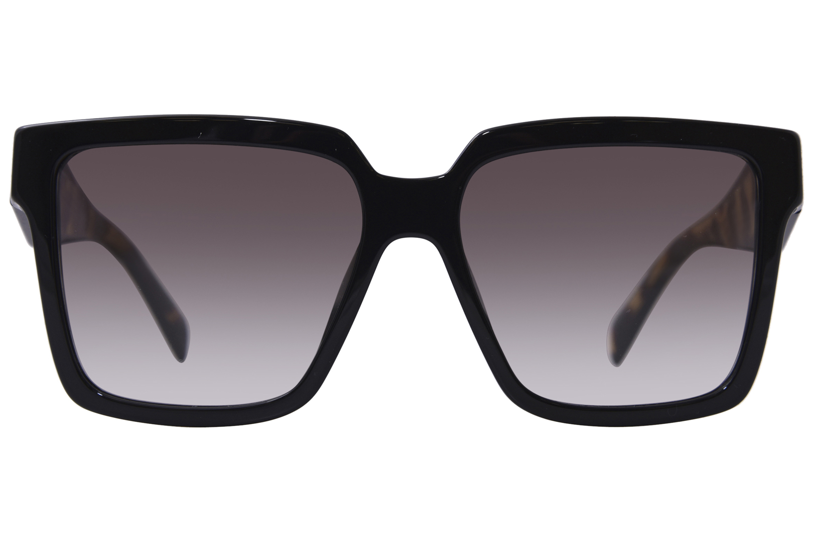 Prada PR 24ZS 1AB0A7 Sunglasses Women's Black/Grey Gradient Prada PR 24ZS 1AB0A7 Sunglasses Women's Black/Grey Gradient