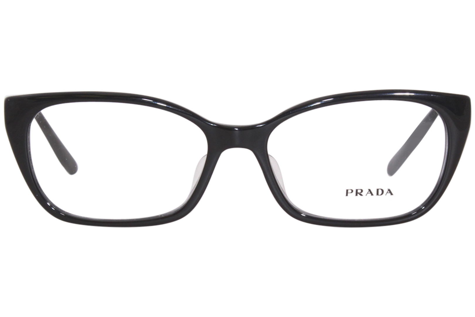 Prada VPR-14X Eyeglasses Women's Full Rim Cat Eye | EyeSpecs.com