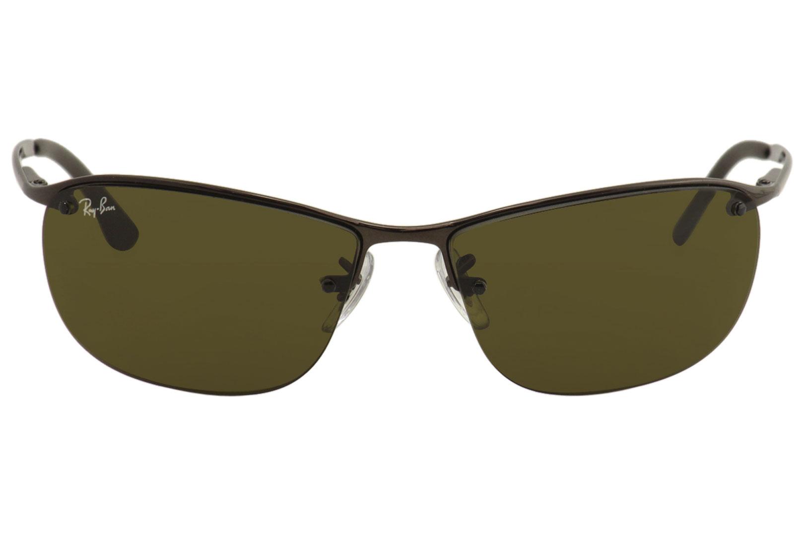 Ray Ban Men s RB3187 RB 3187 Rectangle RayBan Sunglasses