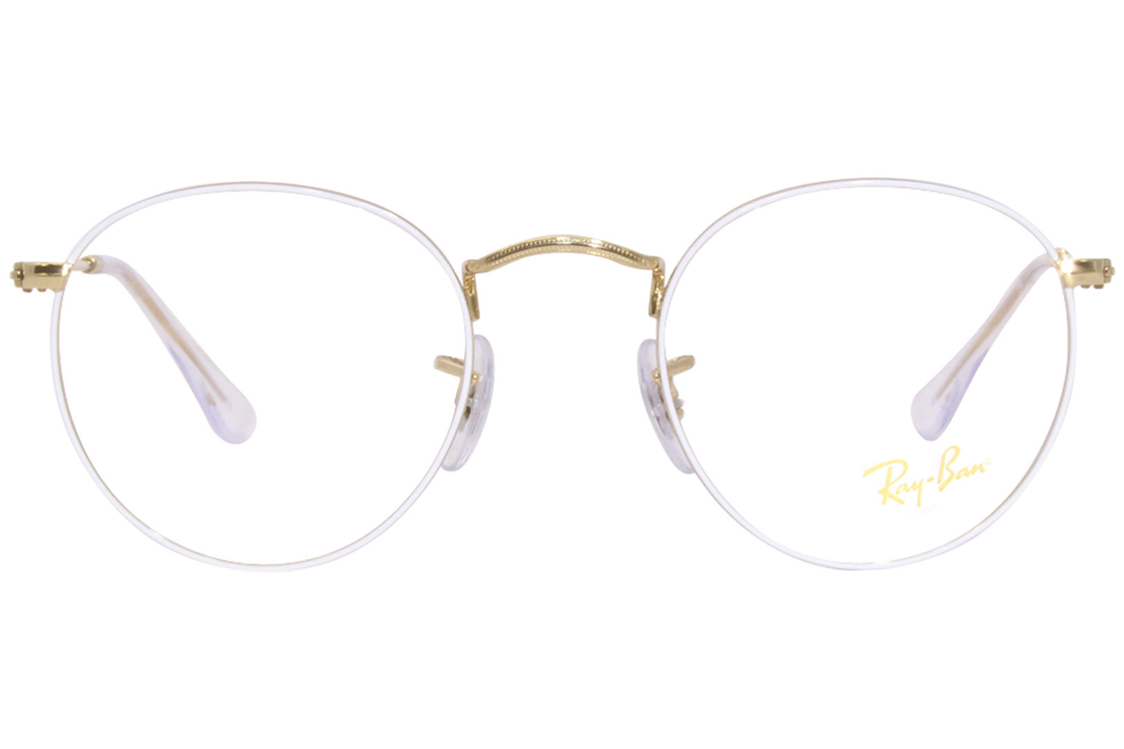 Ray Ban Round Metal Rb3447v Eyeglasses Frame Mens Full Rim Round