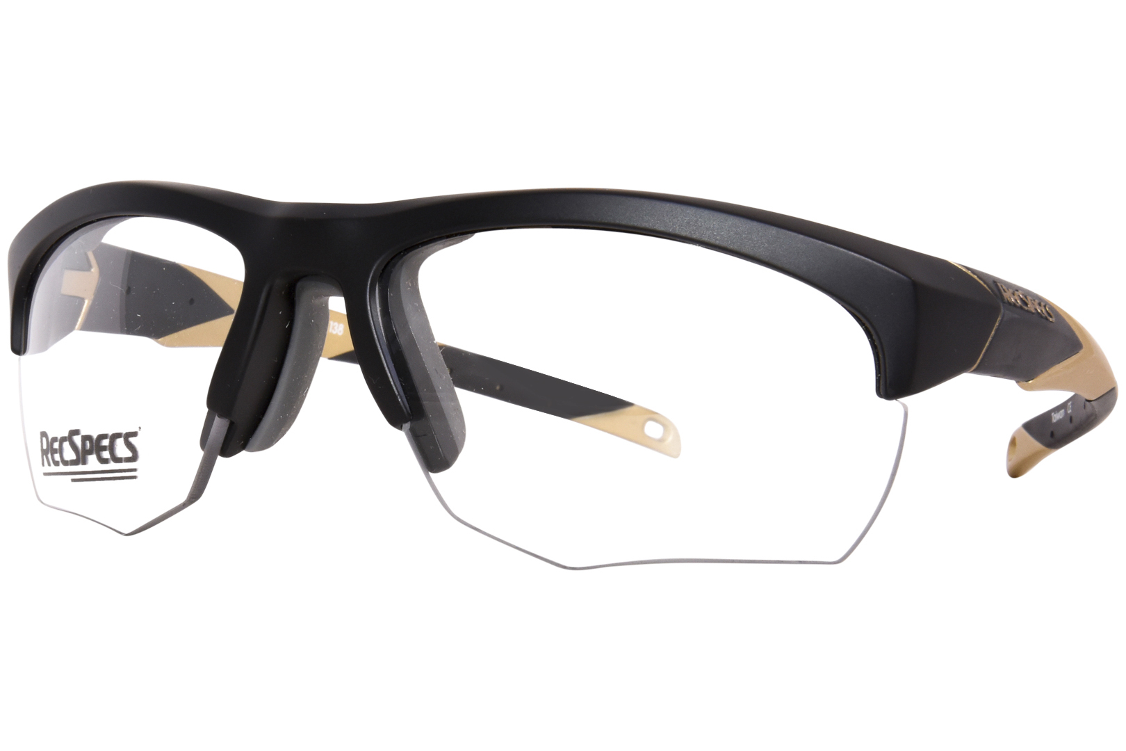 Rec Specs by Liberty Sport Impact 215 Eyeglasses Black Semi Rim 70mm w ...