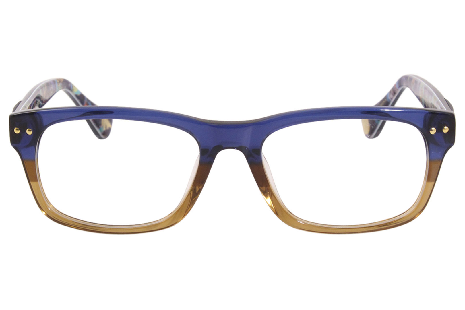 Robert Graham Pedro BLU Eyeglasses Men's Blue/Paisley Optical Frame ...