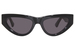 Bottega Veneta BV1176S Sunglasses Women's Cat Eye