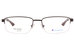 Champion Triad Eyeglasses Men's Semi Rim Rectangular Optical Frame