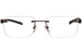 Chopard Eyeglasses Men's VCHD88 Rimless Rectangular Optical Frame