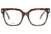 Fendi FF0463 Eyeglasses Women's Full Rim Square Shape