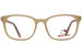 Hello Kitty HK334 Eyeglasses Youth Girl's Full Rim Rectangular Optical Frame