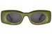 Loewe LW40033I Sunglasses Women's Rectangle Shape