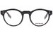 Mont Blanc MB0123O Eyeglasses Men's Full Rim Round Shape