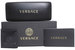 Versace 3298-B Eyeglasses Women's Full Rim Round Shape