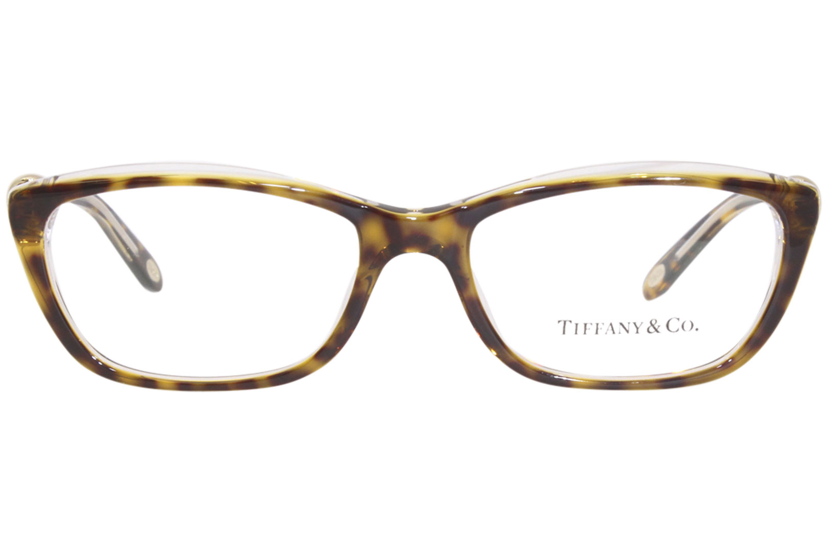 Tiffany & Co. TF2074 8155 Eyeglasses Women's Havana/Transp
