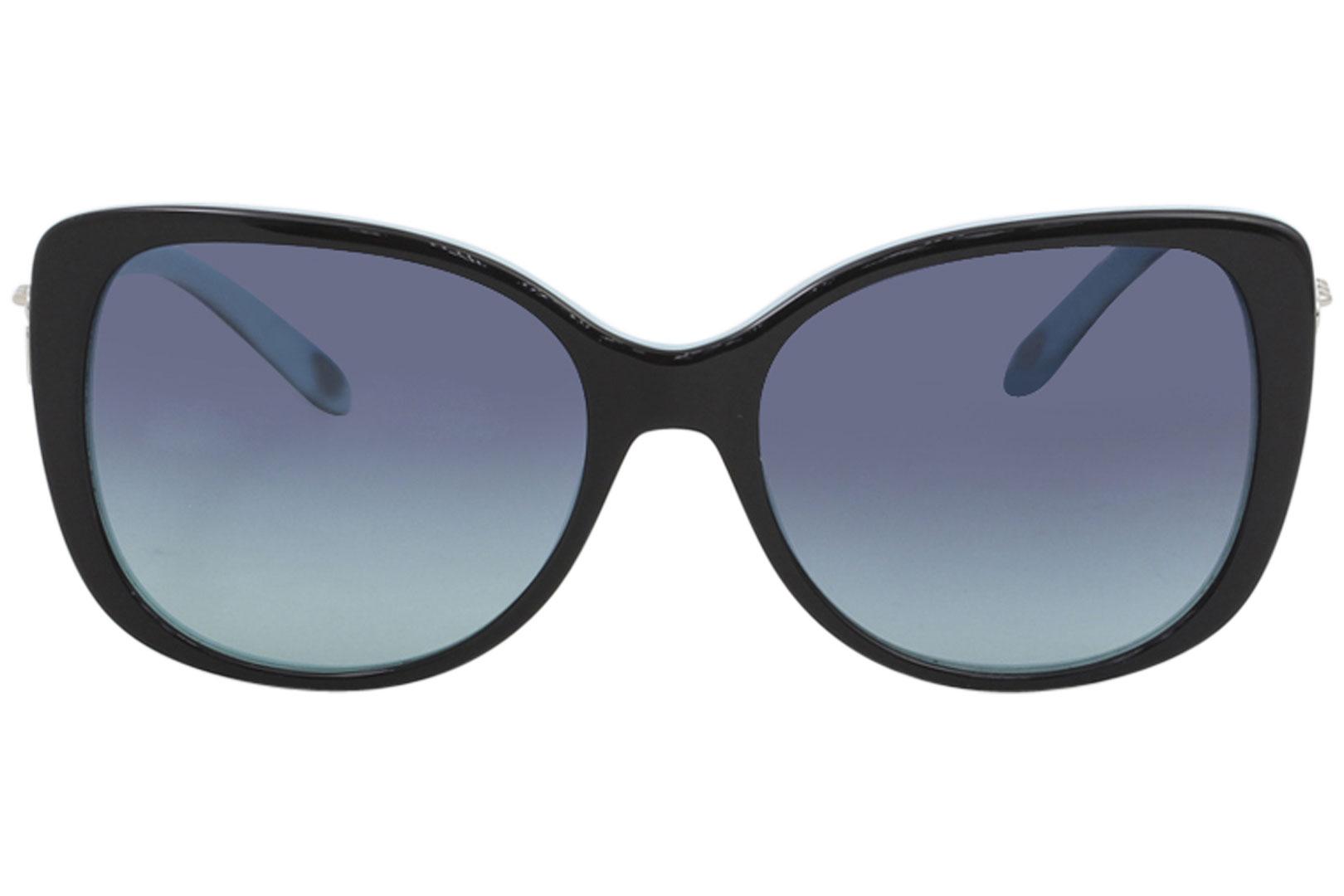 Tiffany & Co. Women's TF4129 TF/4129 8134/3B Havana/Blue