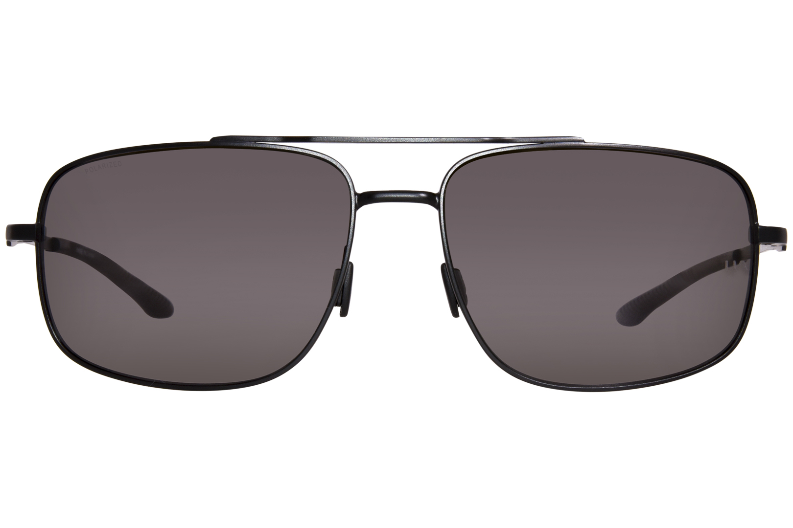 under armour impulse ua 0015 g s sunglasses mens matte black silver logo polarized gray 003 m9 2