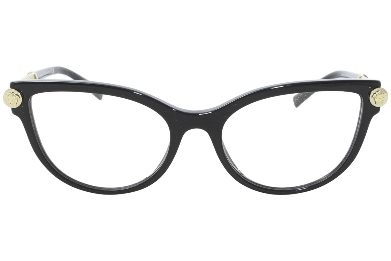 VERSACE カティ ノスリフ ミティ トレス 10164101A12825 1RC10 Versace V-Rock 3270-Q 5299 Eyeglasses Frame Women's Black