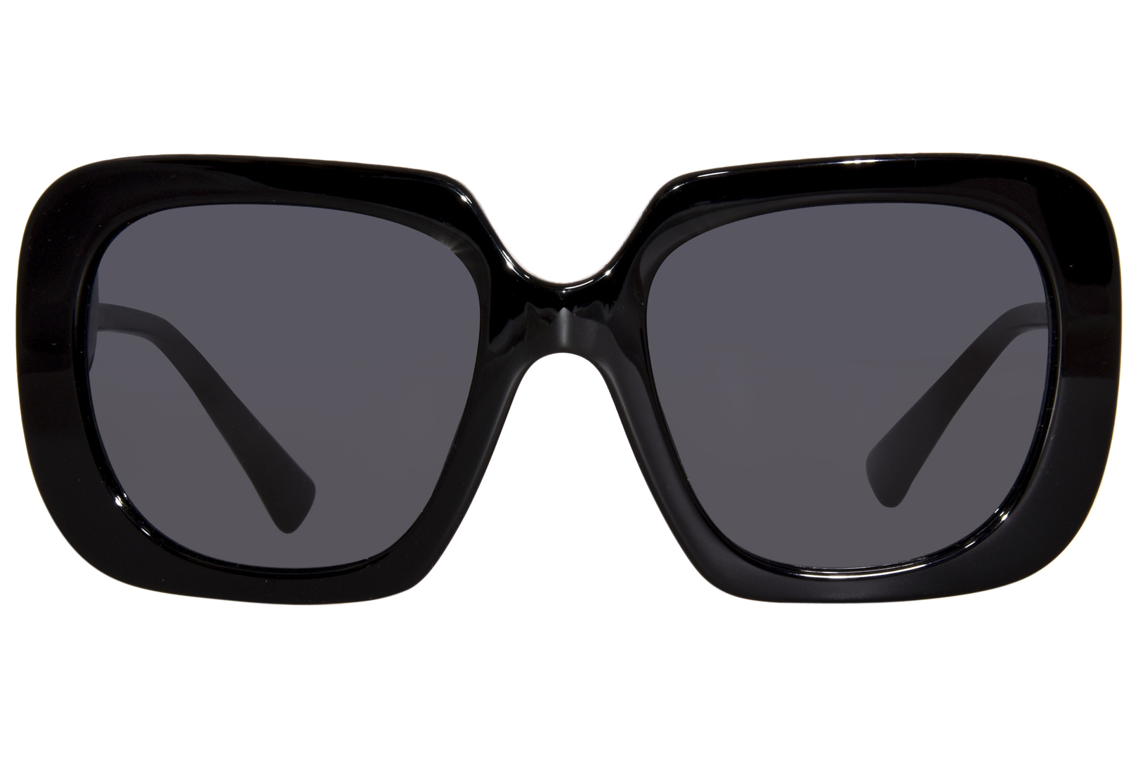 Versace VE4434 GB1/87 Sunglasses Women's Black/Dark Grey