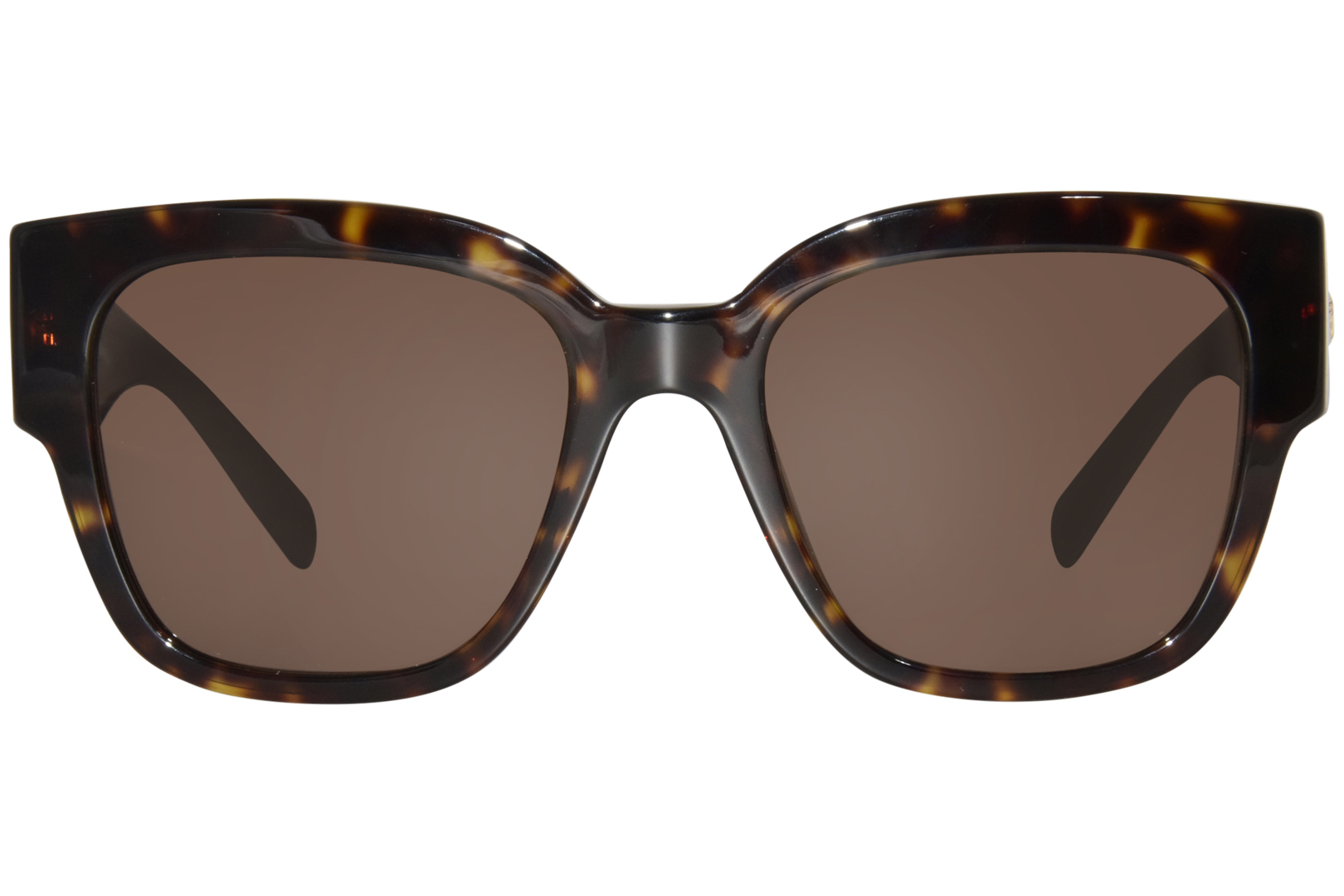 Versace VE4437U 108/73 Sunglasses Women's Havana/Dark Brown