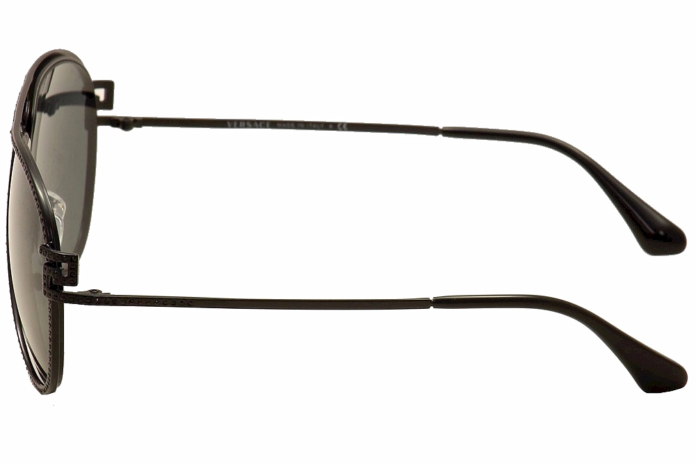 Versace Women s VE2171B VE 2171 B 1392 8E Matte Military Green Sunglasses 59mm EyeSpecs