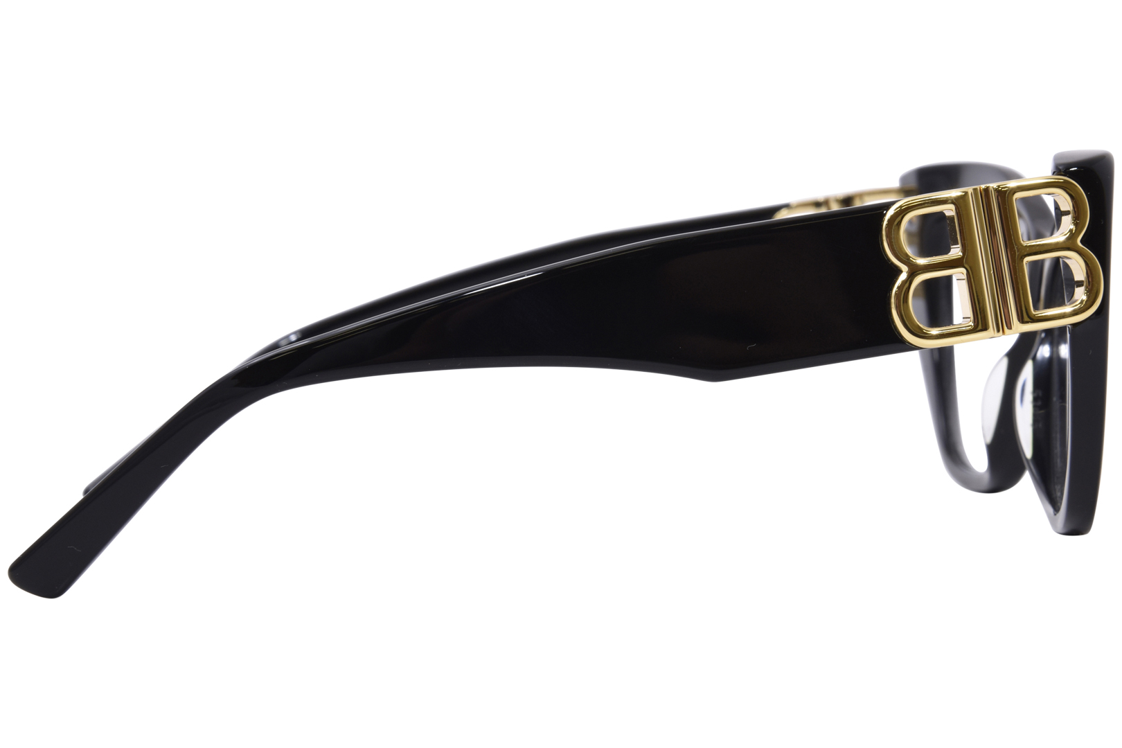 Balenciaga BB0312O 002 Eyeglasses Women's Havana/Gold Full