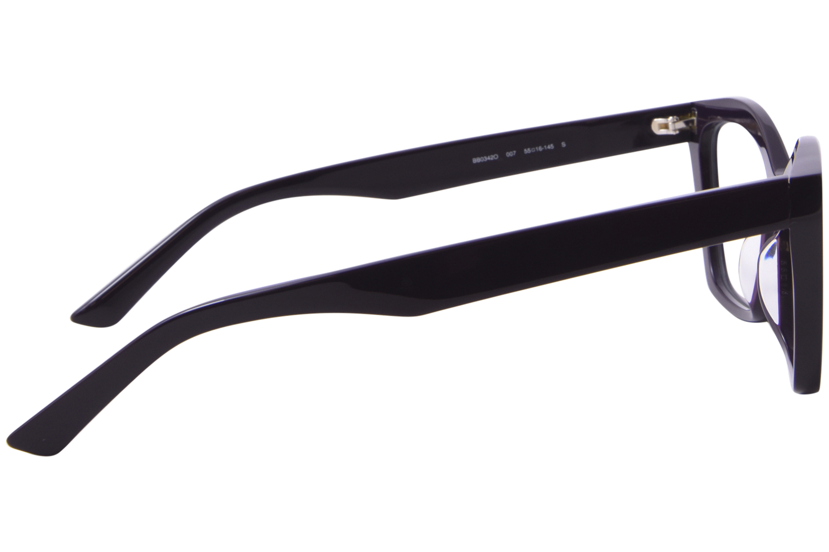 Balenciaga BB0342O 007 Eyeglasses Women's Violet Full Rim