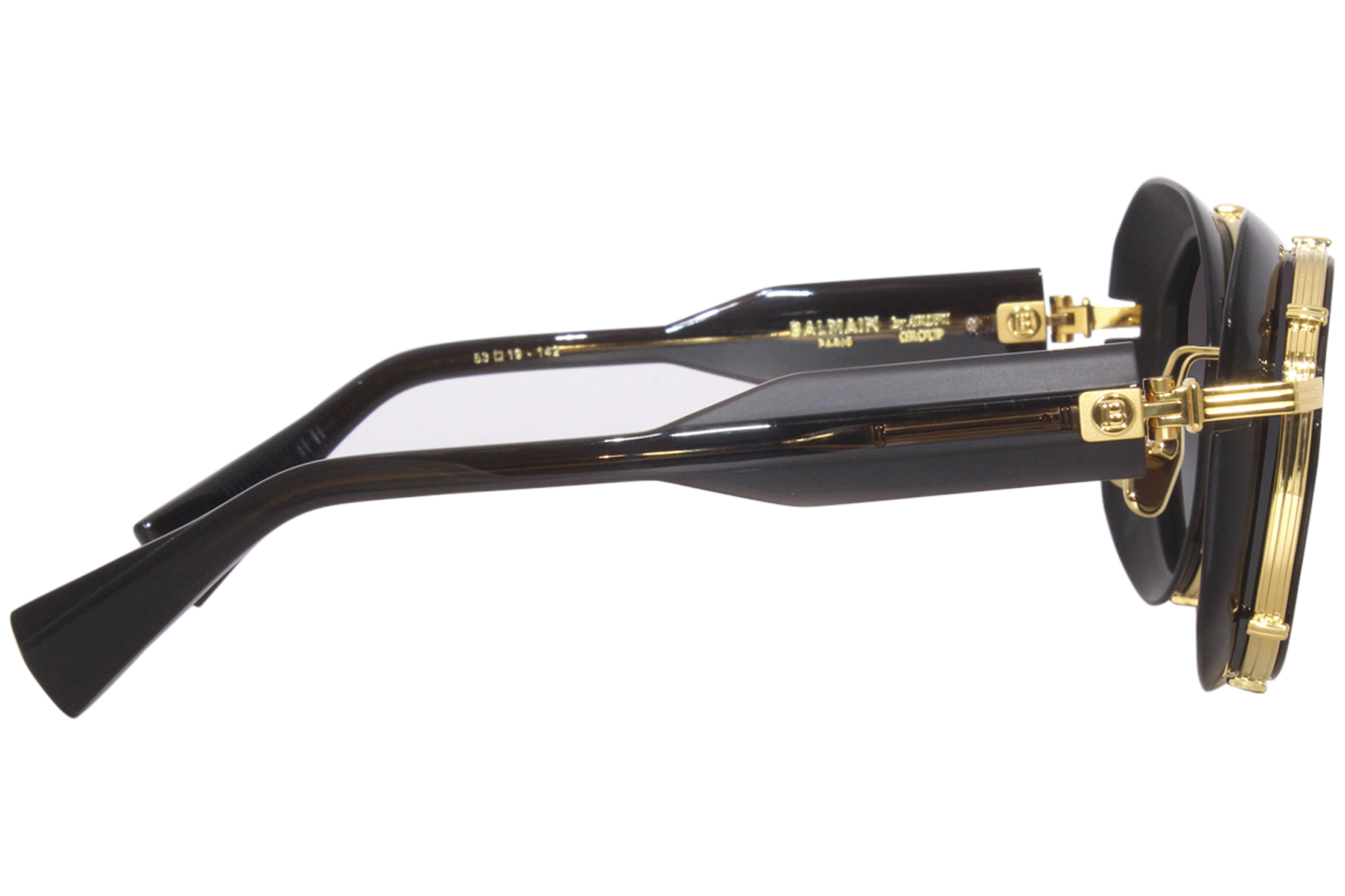 Balmain Brigitte BPS-129A Sunglasses Titanium Black/Dark