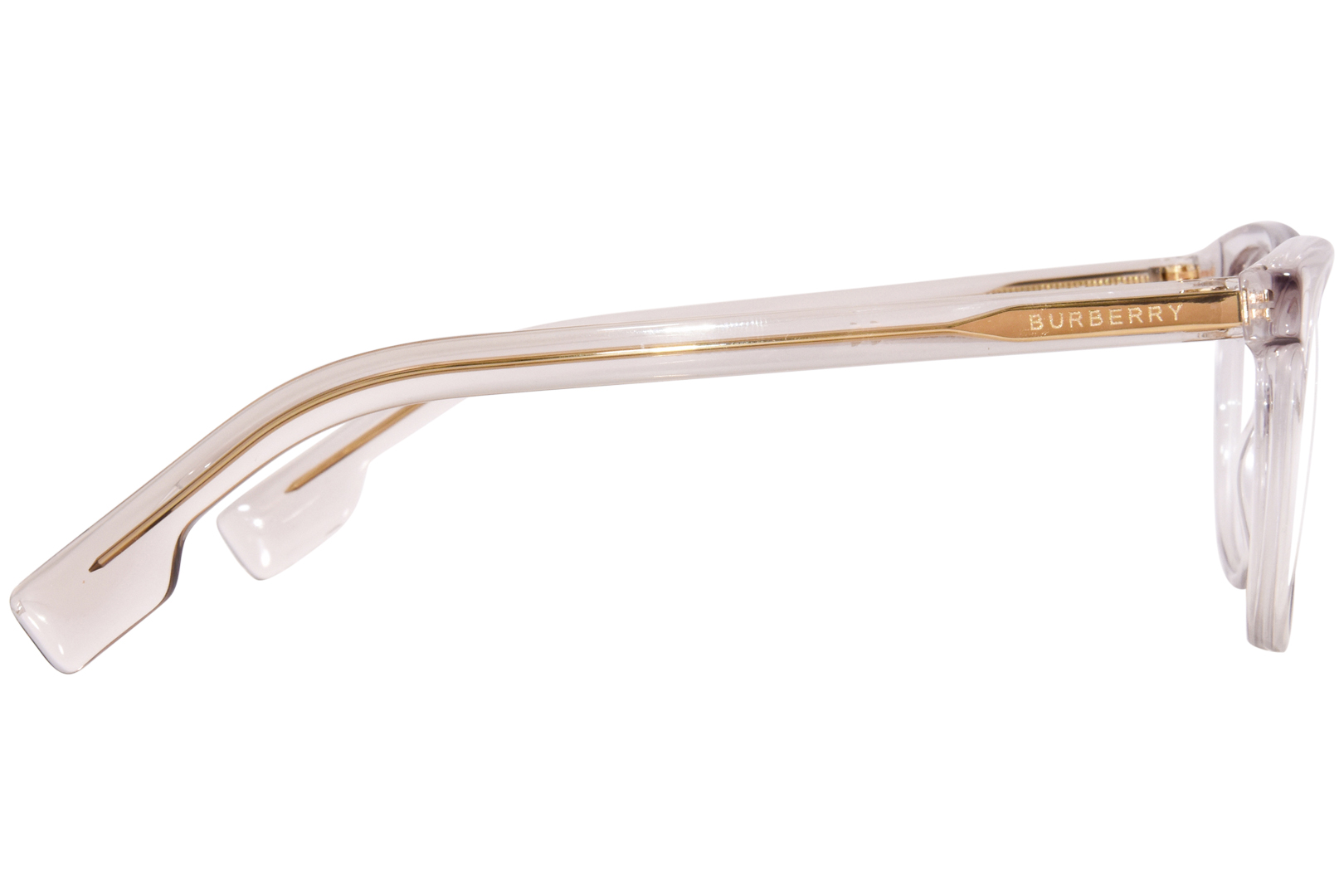 メガネ Burberry Eyeglasses BE2291 3780 Transparent Cat-Eye Burberry BE2291 Eyeglasses | LensCrafters