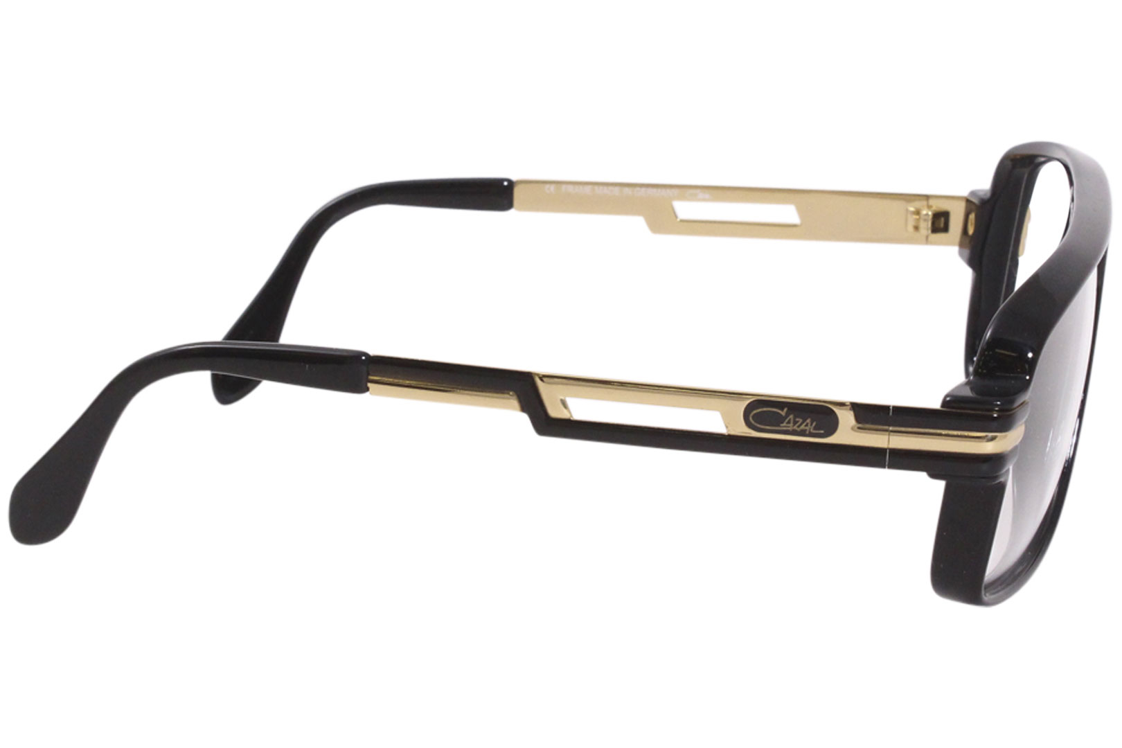 Cazal Men's Eyeglasses 6023 001 Black/Gold Full Rim Optical Frame 