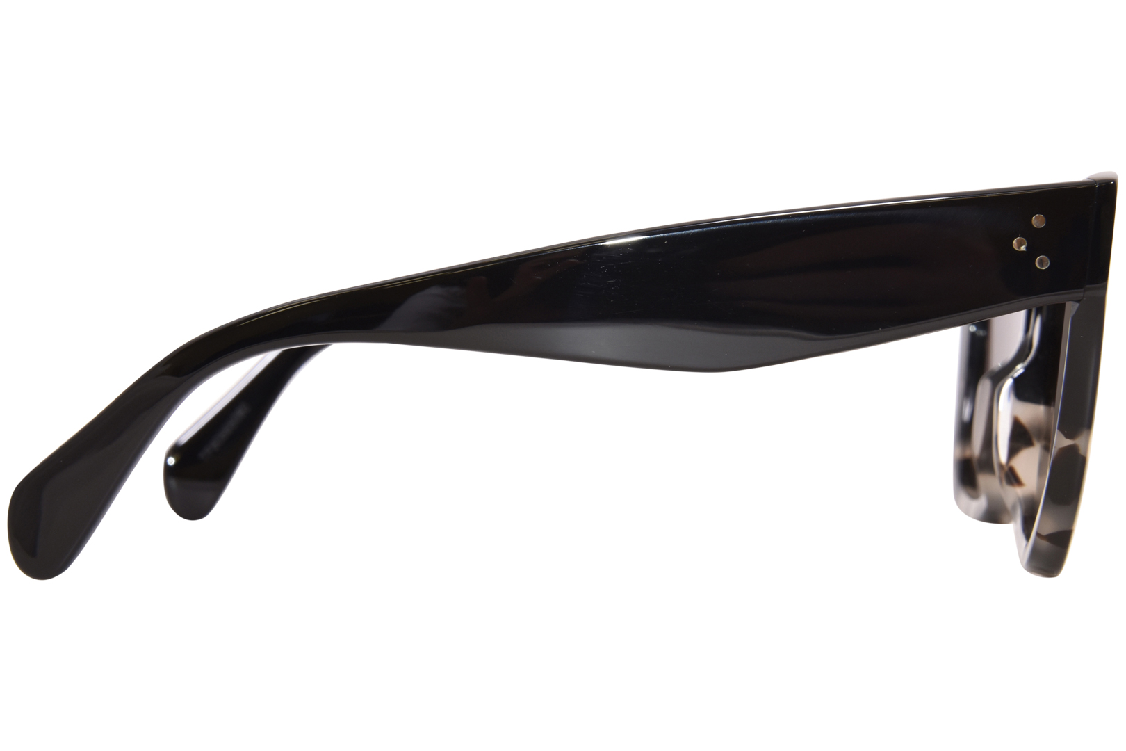 Celine CL4004IN 05F Sunglasses Women's Black/Grey Havana