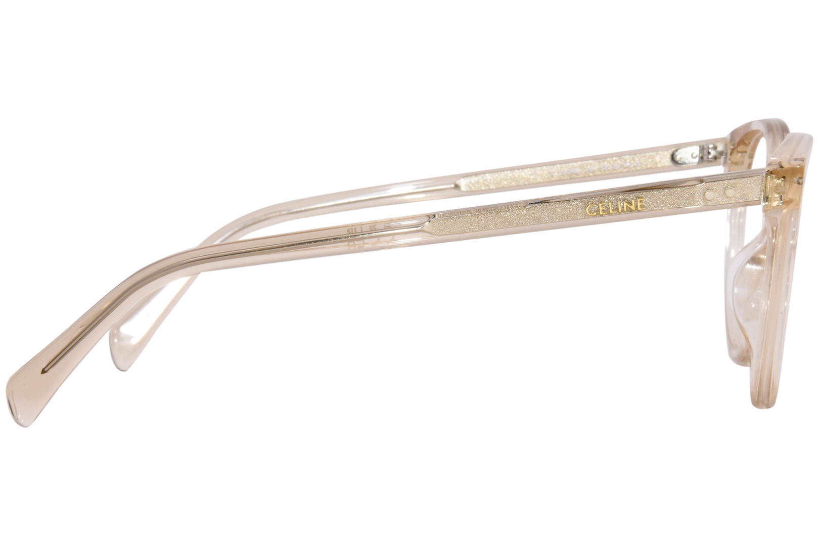 メガネ Celine Eyewear CL50068I 069 Cat Eye Wine Horn Frame Celine® CL50068I Cat-Eye Eyeglasses - EuroOptica