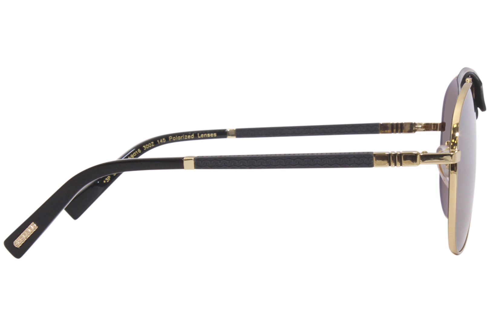 Chopard Sunglasses Men's SCHF22 300Z Gold/Black 59-16-145 Chopard Sunglasses Men's SCHF22 300Z Gold/Black 59-16-145