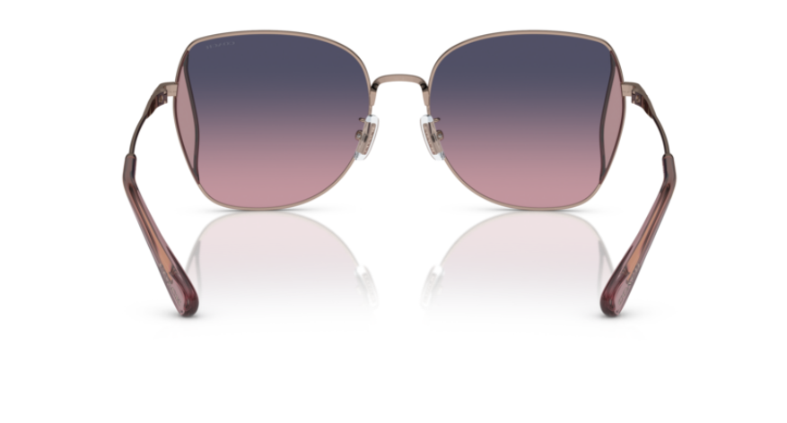 COACH サングラス　HC7158D(CL906) Coach CL906 HC7158D 94412D Sunglasses Women's Gold/Peach