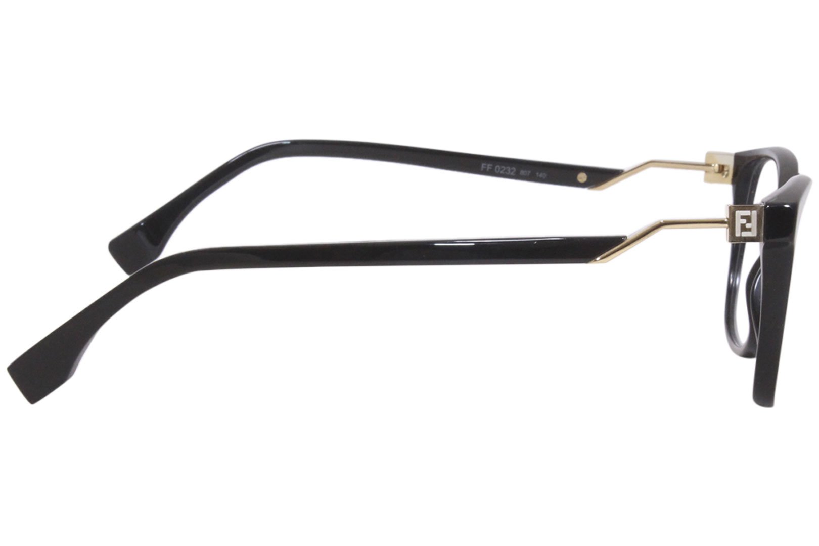 Fendi Eyeglasses Frame Women s FF 0232 807 Black 53 15 140 EyeSpecs
