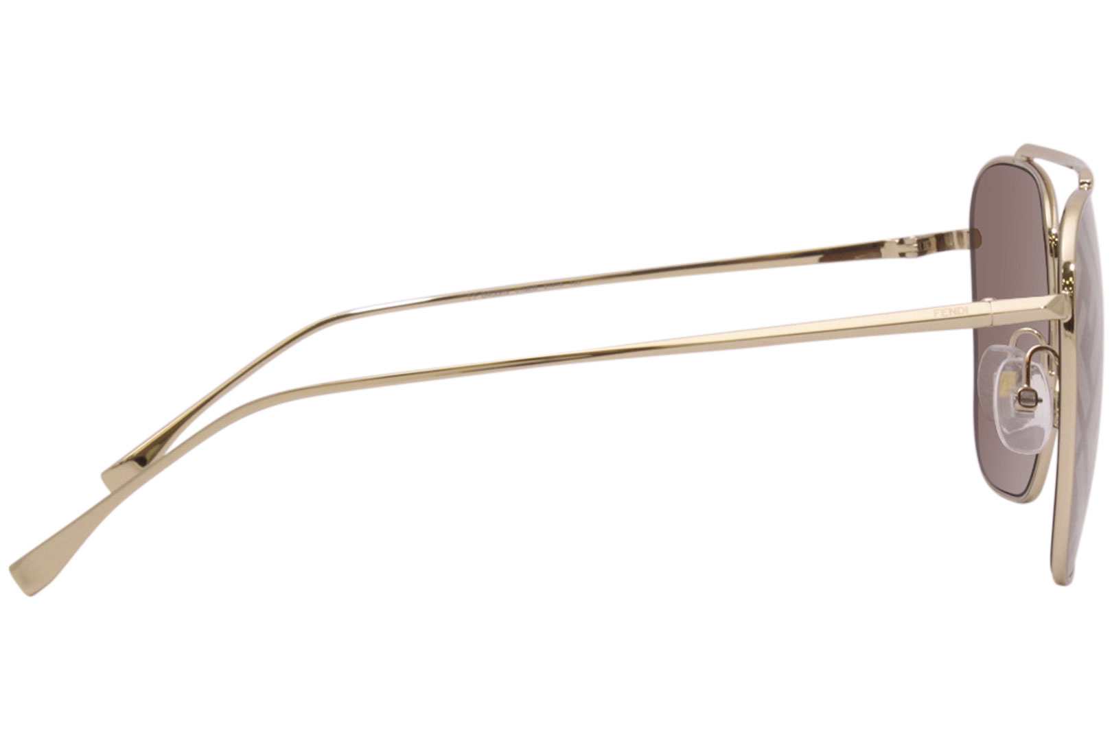 関送込＊FENDI＊FF0406/S  ロゴレンズ  サングラス Fendi Sunglasses Women's FF-0406/S J5G0M Gold/Orange Decor