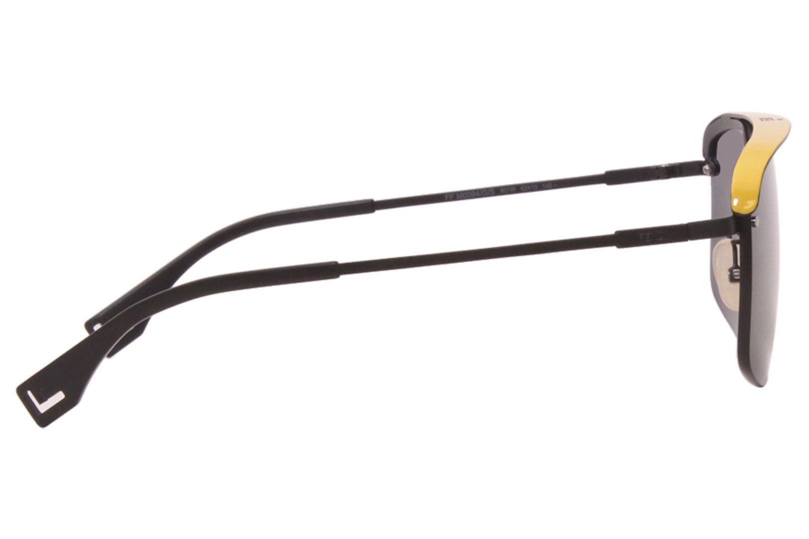 Fendi Sunglasses Women's FF-M0094/G/S 807/IR Black-Yellow