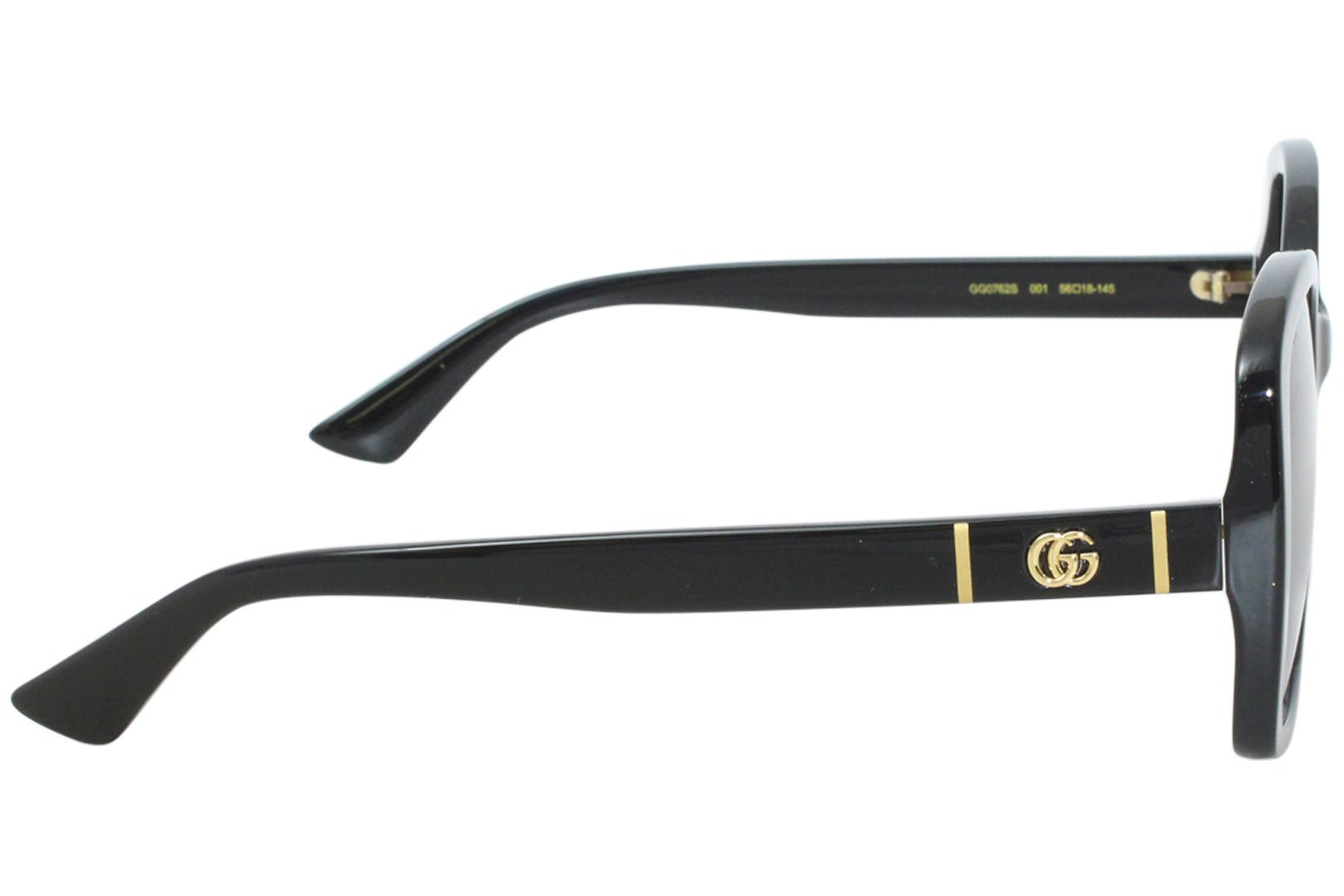 Gucci GG0762S 001 Sunglasses Women's Black/Grey Gradient