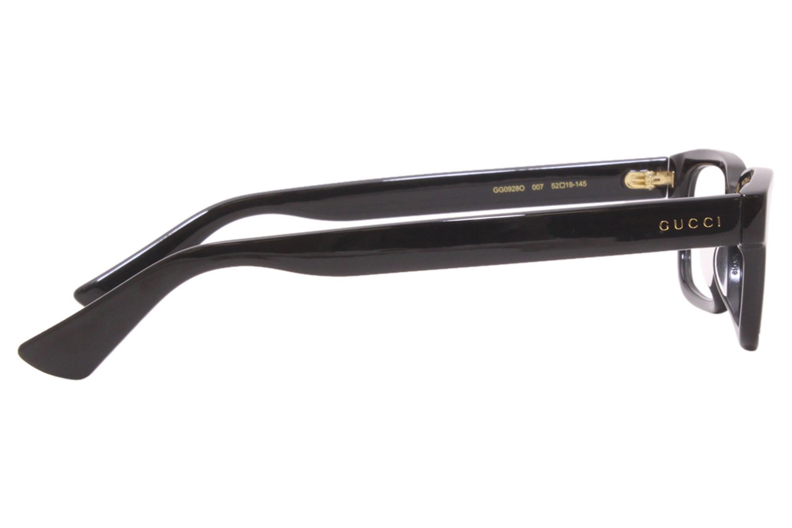 メガネ Gucci Eyeglass Frame GG0928O 005 Black Tri-stripe Gucci GG0928O Black Green Logo (005) Eyeglasses | eBay