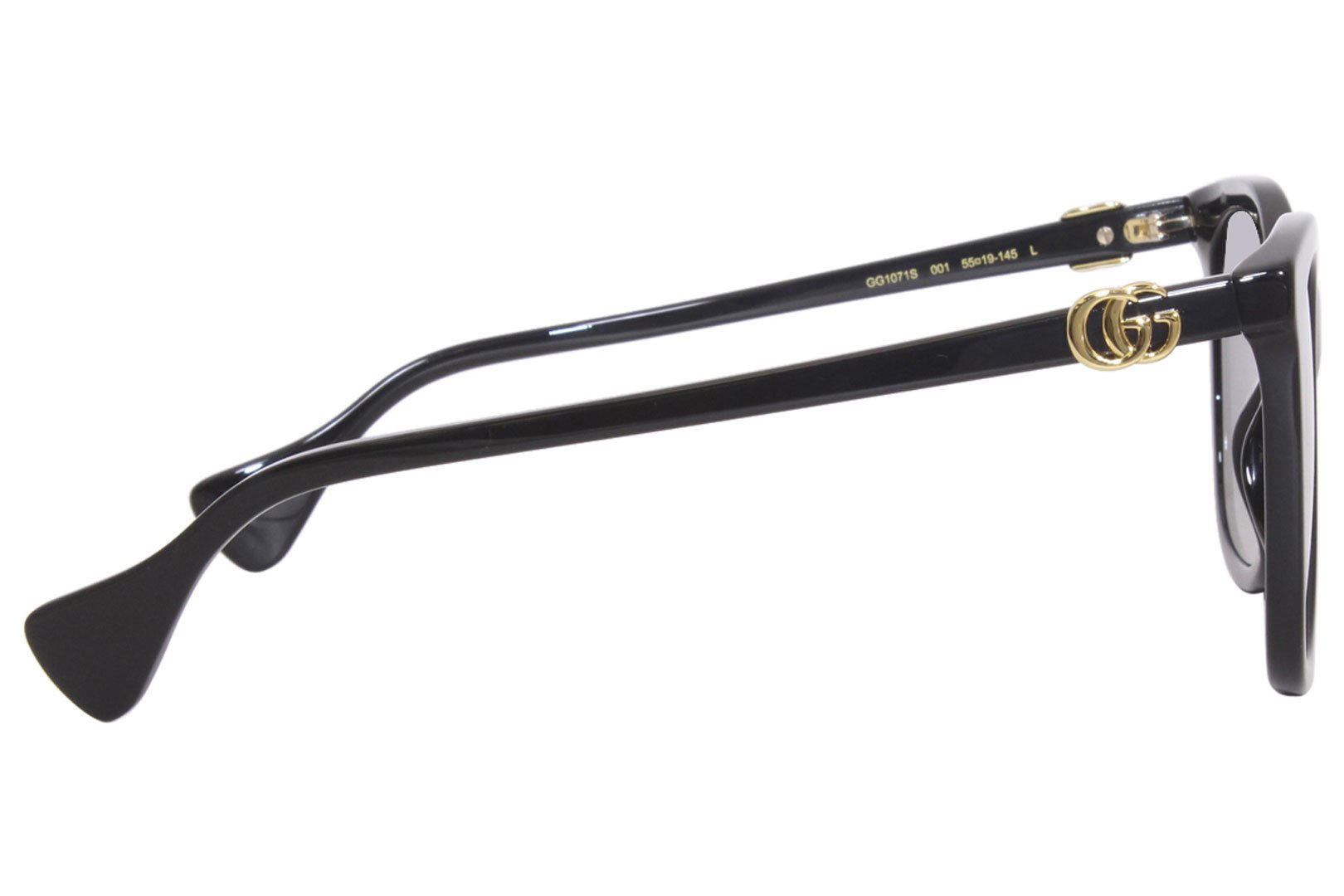 サングラス GUCCI Woman Sunglasses Black GG1071S 001 GUCCI GG1071S 001 Cat Eye Sunglasses