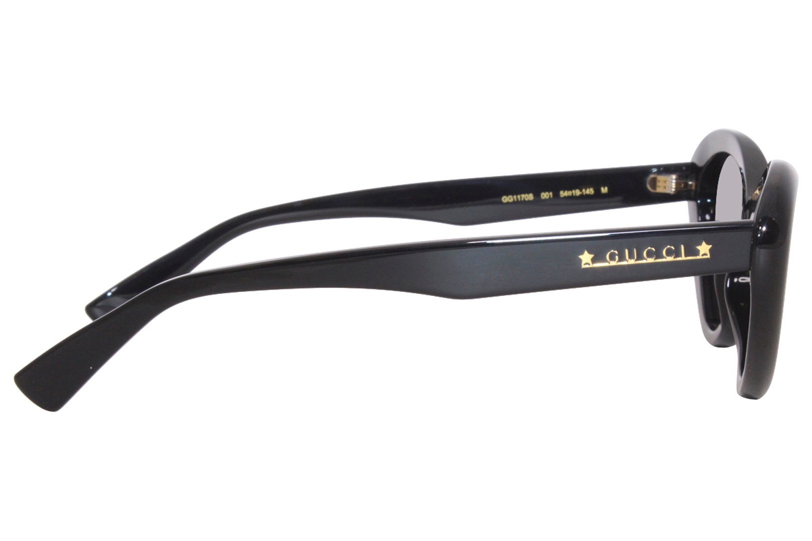 GUCCI キャットアイサンクラス GG1170S 001 Gucci™ GG1170S Cat-Eye Sunglasses | EyeOns.com