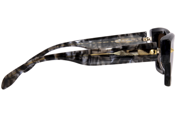Alexander McQueen AM0409S 004 Sunglasses Men's Havana/Brown