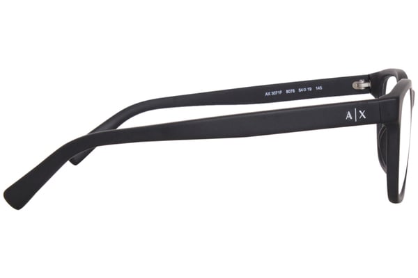 Armani Exchange AX3071F 8078 Eyeglasses Men's Matte Black